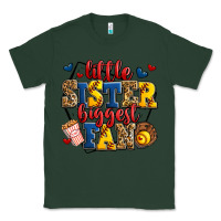 Sports Green little sister biggest fan softball Classic Tee - Jasminsmagicworld
