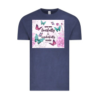 Vintage Denim you are fearfully and wonderfully made Vintage Tee - TumblerDesignByShophia