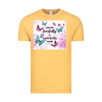 Vintage Mustard you are fearfully and wonderfully made Vintage Tee - TumblerDesignByShophia
