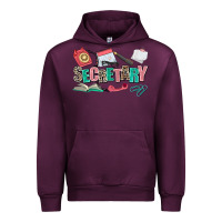Mauve Wine secretary Urban Hoodie - AdoDesignShop