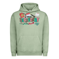 Pigment Oil Green secretary Urban Hoodie - AdoDesignShop