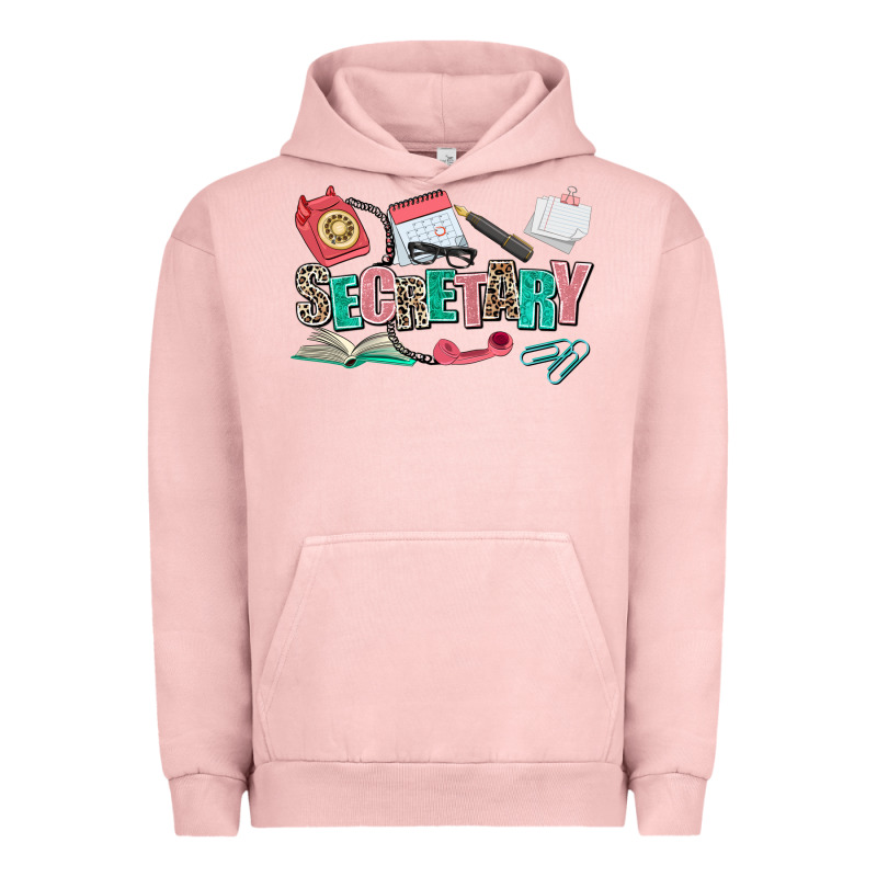 Secretary Urban Hoodie by AdoDesignShop | Teevron