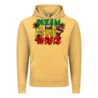 Vintage Mustard dream but stay woke juneteenth Vintage Hoodie - CowGirlArtShop