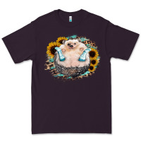 Plum Hedgehog with Sunflower Premium Tee - Bettercallsaul