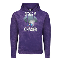 Cloud Purple Kids Storm Chaser Boys Storm Hunter Tornado Gift Vintage Hoodie - minhPixels