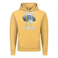 Vintage Mustard Kids Storm Chaser Boys Storm Hunter Tornado Gift Vintage Hoodie - minhPixels