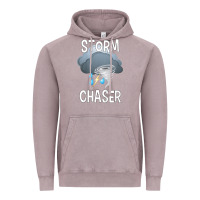 Vintage Zinc Kids Storm Chaser Boys Storm Hunter Tornado Gift Vintage Hoodie - minhPixels