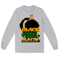 Moon Dust Black magic girl Long Sleeve Tee - HowdyJamesFarm