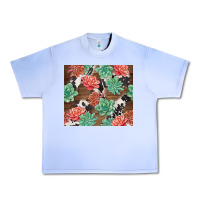 Grape Ice succulents and cowhide Urban Heavy Tee - TumblerDesignByShophia
