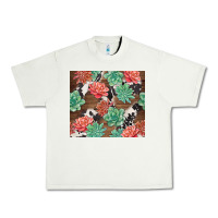 Pistachio succulents and cowhide Urban Heavy Tee - TumblerDesignByShophia