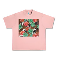 Salmon succulents and cowhide Urban Heavy Tee - TumblerDesignByShophia