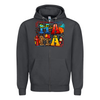 Smoke leopard frame firefighter mama Mother's Day Zipper Hoodie - LillyAllenDesigns