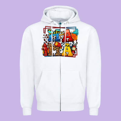 Leopard Frame Firefighter Mama Mother's Day Zipper Hoodie Designed By Lillyallendesigns