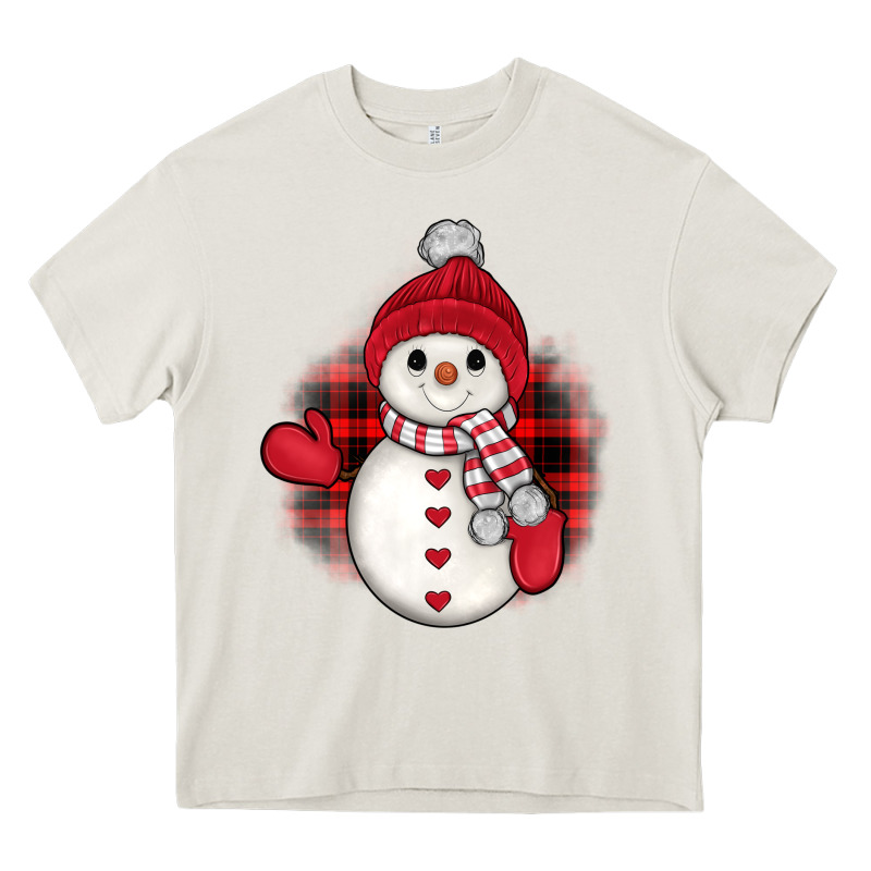 Snowman Christmas Heavy Core Tee by JahusDesignShop | Teevron