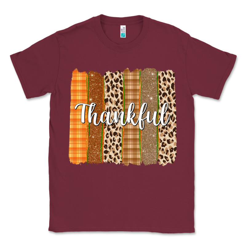Thankful Brushstrokes Classic Tee by texasbilliewilder | Teevron