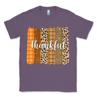 Lavender Thankful Brushstrokes Classic Tee - texasbilliewilder