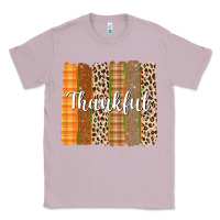 Lilac Thankful Brushstrokes Classic Tee - texasbilliewilder