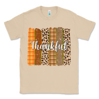 Mushroom Thankful Brushstrokes Classic Tee - texasbilliewilder
