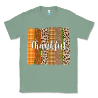 Sage Thankful Brushstrokes Classic Tee - texasbilliewilder