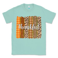Seafoam Thankful Brushstrokes Classic Tee - texasbilliewilder