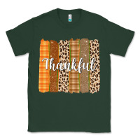 Sports Green Thankful Brushstrokes Classic Tee - texasbilliewilder