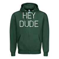 Sports Green Hey Dude Tee Womens Mens Gift Zipper Hoodie - minhPixels