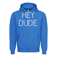 True Royal Hey Dude Tee Womens Mens Gift Zipper Hoodie - minhPixels