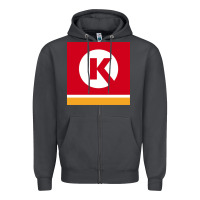 Smoke Circle K Retail Zipper Hoodie - minhPixels