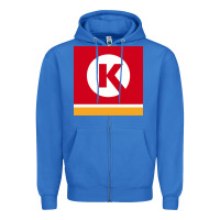 True Royal Circle K Retail Zipper Hoodie - minhPixels