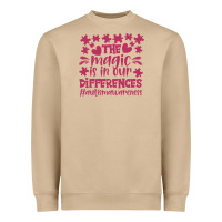 Mushroom the magic is in our diference Heavyweight Sweatshirt - CowhideDigitalArt