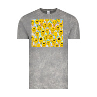Cloud Rock retro smiley faces Vintage Tee - TumblerDesignByShophia