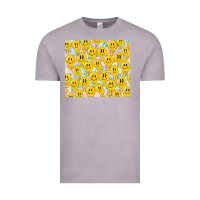 Vintage Zinc retro smiley faces Vintage Tee - TumblerDesignByShophia