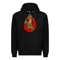 Black mexican teardrop Premium Hoodie - BundleAndBundleShop