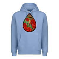 Colony Blue mexican teardrop Premium Hoodie - BundleAndBundleShop