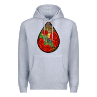 Heather Grey mexican teardrop Premium Hoodie - BundleAndBundleShop