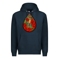 Navy mexican teardrop Premium Hoodie - BundleAndBundleShop