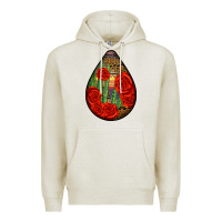 Oatmeal Heather mexican teardrop Premium Hoodie - BundleAndBundleShop