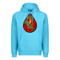 Ocean Blue mexican teardrop Premium Hoodie - BundleAndBundleShop