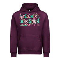 Mauve Wine teacher assistant Urban Hoodie - AdoDesignShop