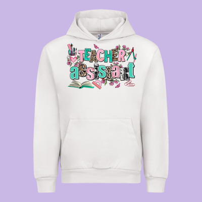 Teacher Assistant Urban Hoodie Designed By Adodesignshop