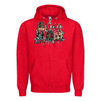 Red best dog mom ever Zipper Hoodie - SublimationCraftShop