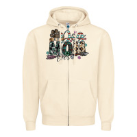 Sandshell best dog mom ever Zipper Hoodie - SublimationCraftShop