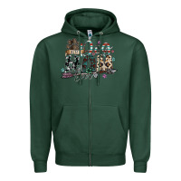Sports Green best dog mom ever Zipper Hoodie - SublimationCraftShop