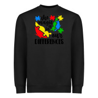 Black the magic is in our differences Heavyweight Sweatshirt - CowhideDigitalArt