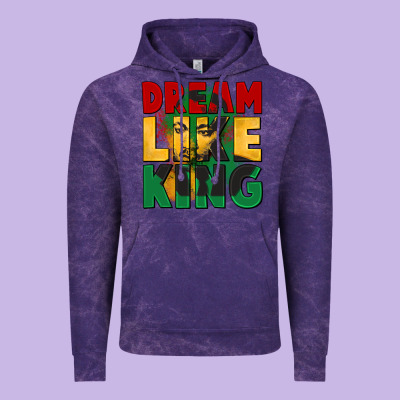 Dream Like King Martin Luther Vintage Hoodie Designed By Cowgirlartshop