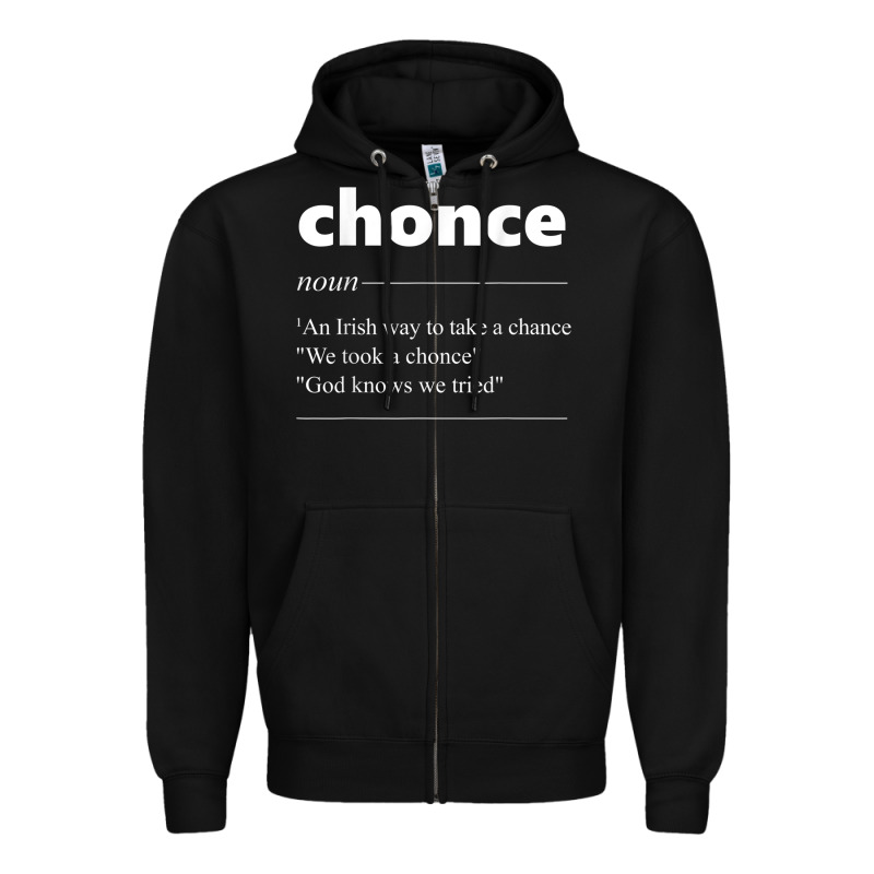 Chonce Definition We Took A Chonce Risk Lover Gift Zipper Hoodie by minhPixels | Teevron