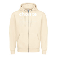 Sandshell Chonce Definition We Took A Chonce Risk Lover Gift Zipper Hoodie - minhPixels