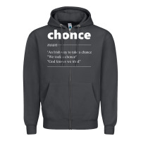 Smoke Chonce Definition We Took A Chonce Risk Lover Gift Zipper Hoodie - minhPixels