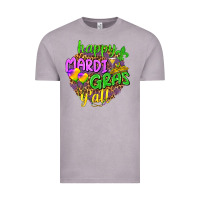 Love Mardi Gras Y'all Vintage Tee | Teevron