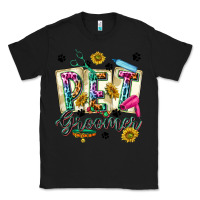 Black Western Pet Groomer Classic Tee - texasbilliewilder